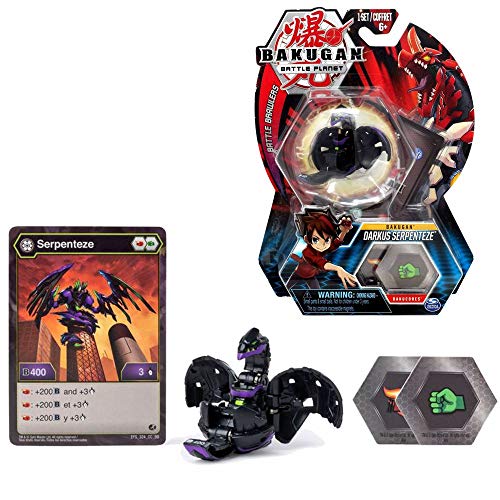 BAKUGAN Basic Ball Spinmaster | Battle Brawlers Spielsets, Bakugan:Darkus Serpenteze von BAKUGAN