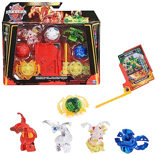 Bakugan 3.0 Battle Pack mit 5 Bällen (2 Special Attack Bruiser und Diamond Dragonoid und drei Core Balls), für Kinder ab 6 Jahren von BAKUGAN