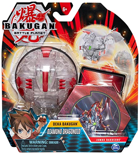 BAKUGAN Deka Jumbo Ball, 10cm große Sammelfigur, unterschiedliche Varianten von BAKUGAN