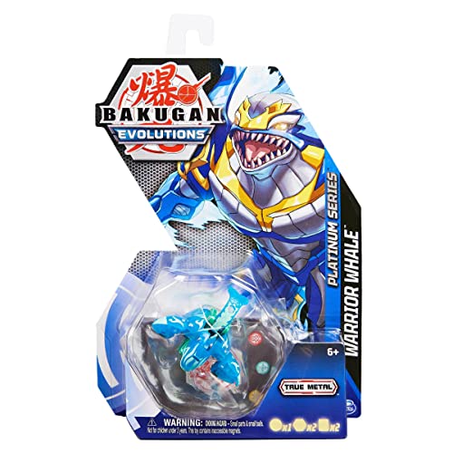 BAKUGAN Evolutions 2022 Platinum Series Die-cast Aquos Warrior Whale von BAKUGAN