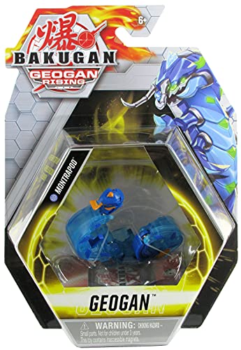 BAKUGAN Geogan Rising 2021 Aquos Montrapod Sammelfigur und Sammelkarten von BAKUGAN