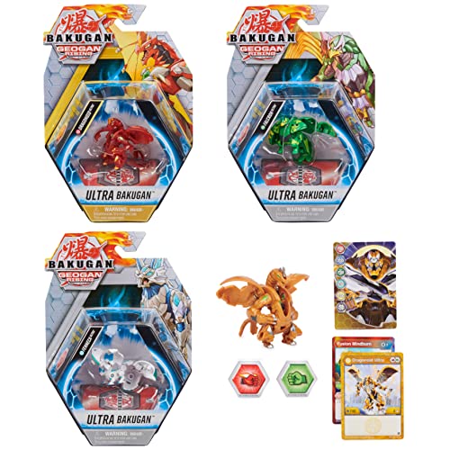 BAKUGAN 'Geogan Rising' Ultra Ball 1er Pack, unterschiedliche Varianten von BAKUGAN