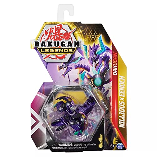 BAKUGAN Legends Core Pack – Nillious x Eenoch (Violett/Schwarz) von BAKUGAN