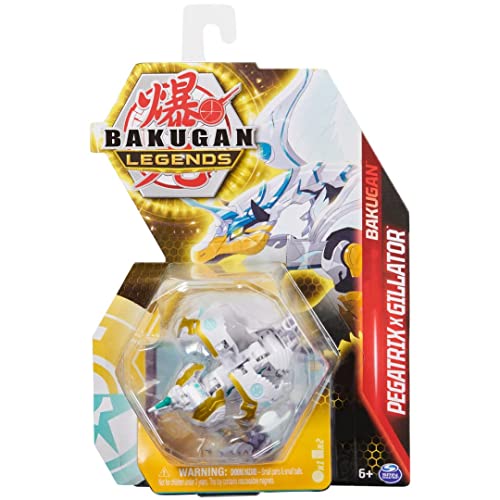 BAKUGAN Legends Core Pack – Pegatrix x Gillator (Weißgold) von BAKUGAN