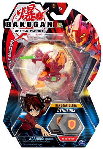 BAKUGAN SPINMASTER Battle Planet – Cyndeous – 8cm Ultra Actionfigur & Trading Card von BAKUGAN