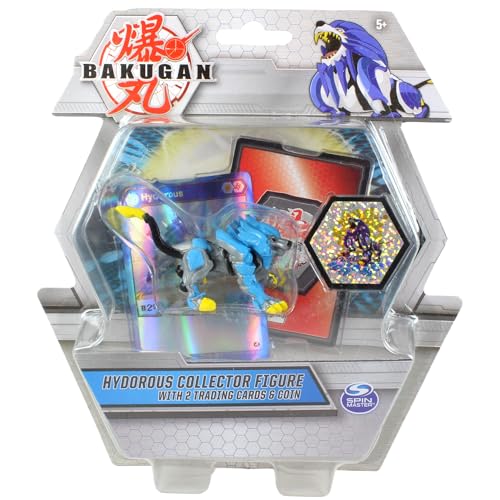 BAKUGAN Sammelfiguren mit 2 Sammelkarten & Sammlermünze - Hydorous Dark Blue von BAKUGAN