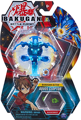 BAKUGAN Ultra 1 Pack 3 Inch Figure Aquos Cloptor von BAKUGAN