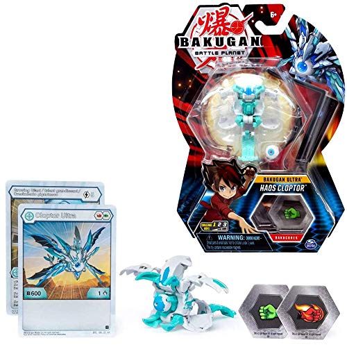 BAKUGAN Ultra Ball Spinmaster | Battle Brawlers Spielsets, Bakugan:Haos Cloptor von BAKUGAN