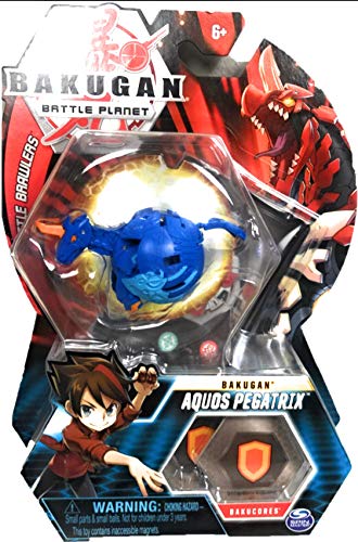 Bakugan, Aquos Pegatrix, 5,1 cm hoch, Sammlerstück, transformierende Kreatur, ab 6 Jahren von BAKUGAN