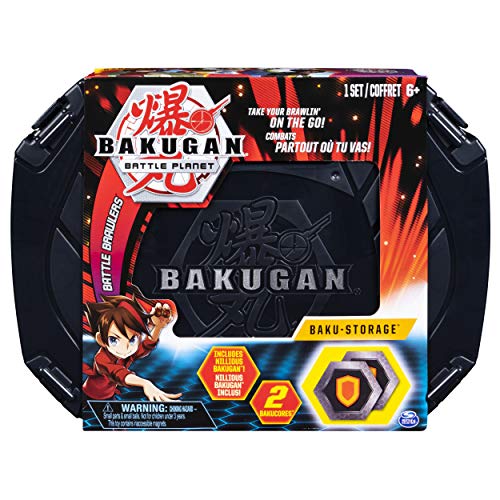 Bakugan, Baku-Storage Case (schwarz) Sammel-Actionfiguren ab 6 Jahren von BAKUGAN