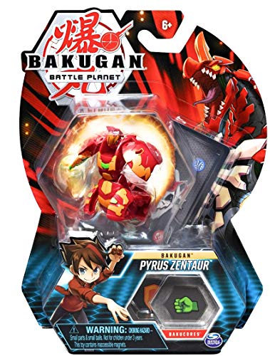 Bakugan, Pyrus Zentaur, 5,1 cm großes Sammlerstück, transformierende Kreatur, ab 6 Jahren von BAKUGAN