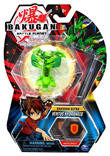 Bakugan Ultra, Ventus Hydranoid, 7,6 cm hoch, Sammlerstück, Transforming Creature, für Kinder ab 6 Jahren von BAKUGAN