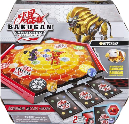 Spin Master Bakugan Battle Arena Game Board mit exklusivem Gold Hydorous von BAKUGAN