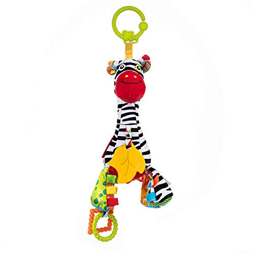 Balibazoo 84810 Zebra Zoya, Die Spieluhr, Musikspielzeug , Spielzeug für Babys, sensorisches Spielzeug, sicheres Plüschtier, Babyfreund, sicheres Spielzeug Ab 0+ Monate von BALIBAZOO