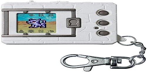 Digimon Bandai Farbe Ver 2 Original White Cyber Pet | Digitales Monster elektronisches Spiel ermöglicht es Ihnen, Sie zu erziehen und zu kämpfen, wie Sie virtuelle Haustiere, tragbare Retro-Spiele von Digimon