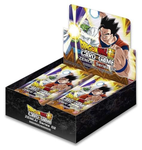 BANDAI NAMCO 84934 Dragon Ball Super Booster Display: Zenkai Serie Set 02 Cardgame, Mehrfarbig, Einheitsgröße von BANDAI