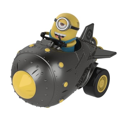 MINIONS AR07168 Bandai Fahrzeug, Raketenreibung, Spielzeug, Mehrfarbig, Spielzeug und Geschenke für Kinder und Familie von BANDAI