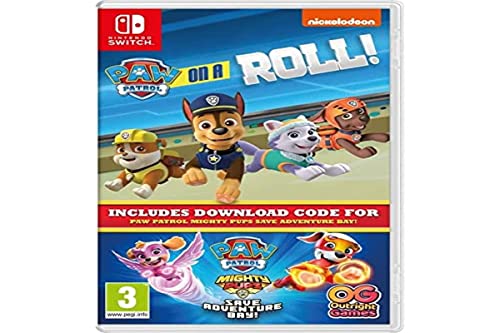 NAMCO Paw Patrol: Auf Einer Rolle! & Paw Patrol Mighty Pups: Save Adventure Bay! - 2 Spiele in 1 von BANDAI NAMCO Entertainment Germany