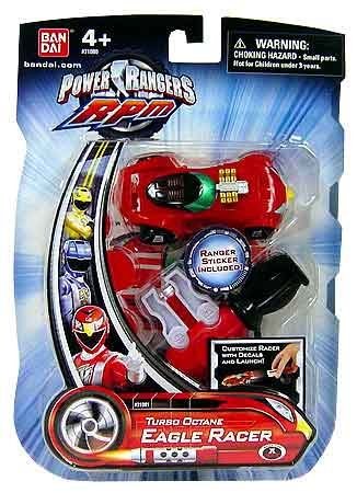 Power Rangers - RPM - Racing Performance Machines - Turbo Octane Eagle Racer - Rot Power Rangers - RPM - Racing Performance Machines - Turbo Octane Eagle Racer - Rot von Bandai Namco