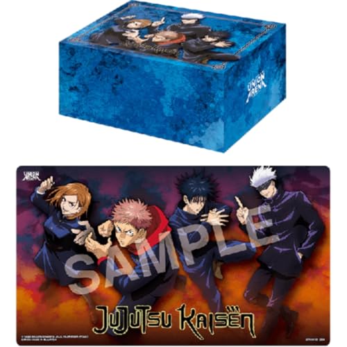 Union Arena TCG: Jujutsu Kaisen Spielmatte und halbe Aufbewahrungsbox Set von BANDAI NAMCO Entertainment Germany