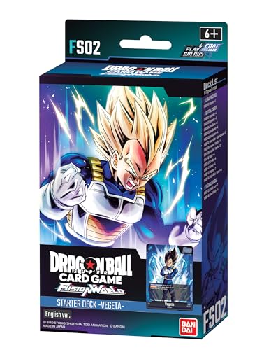 Bandai Dragon Ball Super CG: Starter Deck – Fusion World (FS02) | Sammelkartenspiel | ab 6 Jahren | 2 Spieler | 30 Minuten Spieldauer von BANDAI