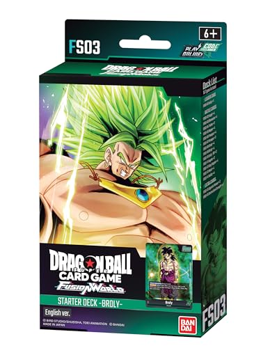 Bandai Dragon Ball Super CG: Starter Deck – Fusion World (FS03) | Sammelkartenspiel | ab 6 Jahren | 2 Spieler | 30 Minuten Spieldauer von BANDAI