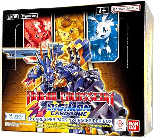 Digimon Kartenspiel: Tier-Kolosseum-Booster-Box [EX05] von BANDAI