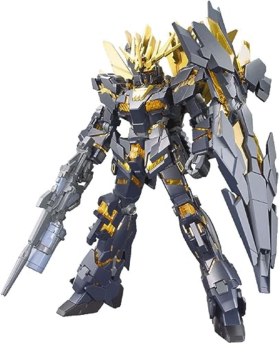 BANDAI GUN58780 Hguc 1/144 Unicorn Gundam 02 Banshee Norn (D.M.), Black,Orange von BANDAI SPIRITS