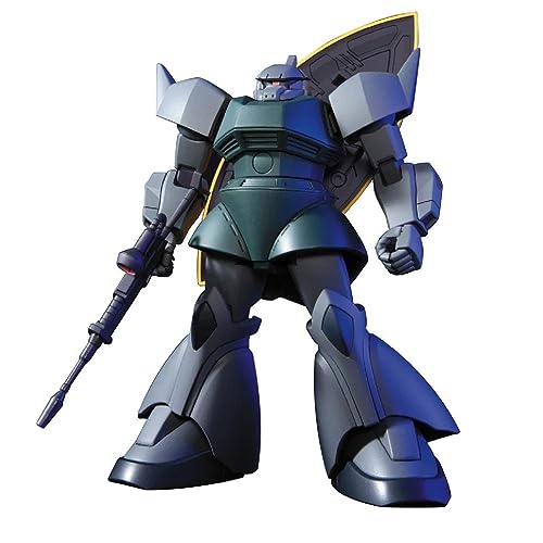 BANDAI MODEL KIT Gundam - 1/144 HGUC Gelgoog/Gelgoog Cannon - Modellbausatz, Schwarz von BANDAI SPIRITS