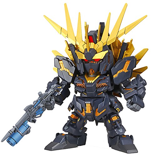 BANDAI SPIRITS BAN215857 Gundam 2 Bandai Hobby SD Ex-Standard 015 02 Banshee Norn (Destroy Mode) Unicorn, Dunkelviolett und goldfarben von BANDAI SPIRITS