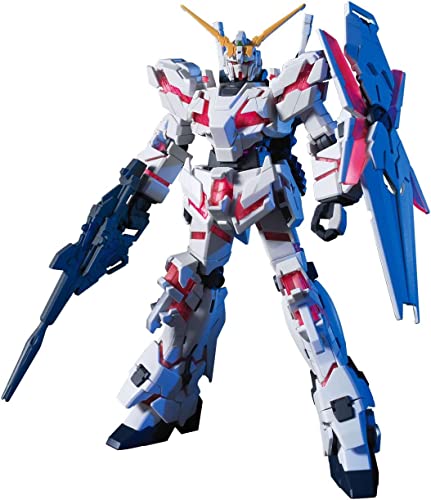 BANDAI SPIRITS BAS5057399 Bandai - Gunpla Modellbau 1/144 HGUC RX-0 Unicorn Gundam (Destroy Mode) – Roboter zum Bauen – MK57399/5057399, Multiple von BANDAI SPIRITS