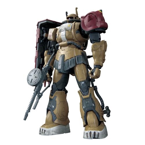 BANDAI SPIRITS Bandai Hobby - Gundam: Requiem for Vengeance - #254 Zaku II F Type Solari (RFV), HG 1/144 Modellbausatz von BANDAI SPIRITS