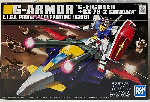 BANDAI SPIRITS Gundam Unit G-Armor : G-Fighter + RX-78-2 Gundam HGUC 1/144 Scale [Spielzeug] (Japan Import) von BANDAI SPIRITS