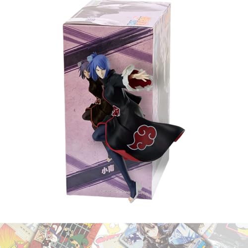 BANDAI SPIRITS Konan 89442 Vibrationsstern-Statue, 15 cm, gebündelt mit 1 A.C.G.-kompatiblen Themen-Sammelkarte von BANDAI SPIRITS