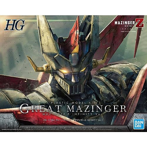 Bandai 1/144 Great MAZINGERï¼ˆMAZINGER Z Infinity Ver.ï¼‰, BAS5055323, Mehrfarbig, Scala 1/144 von BANDAI SPIRITS