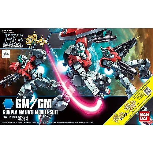 Bandai Model Kit Gundam Build Fighters - Modellbausatz - HG 1/144 - GM/GM von BANDAI SPIRITS