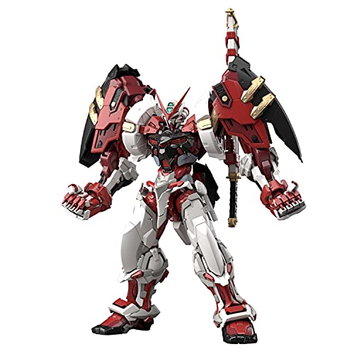 Bandai Model Kit Gundam - Hi-Res 1/100 Gundam Astray Red Frame Powered - Model Kit, Weiß, Schwarz, Rot von BANDAI SPIRITS