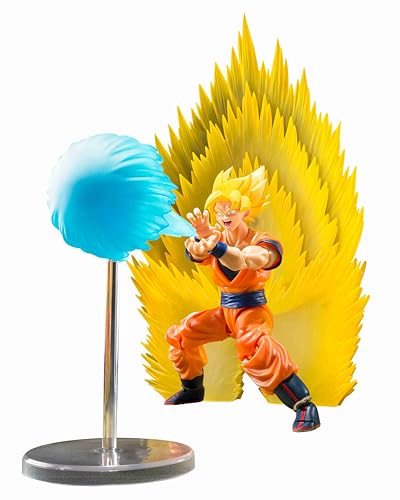 Super Saiyan Son Goku's Set Teleport Kamehameha Ver. 15 cm Dragon Ball Effect Parts SH figuarts von TAMASHII NATIONS