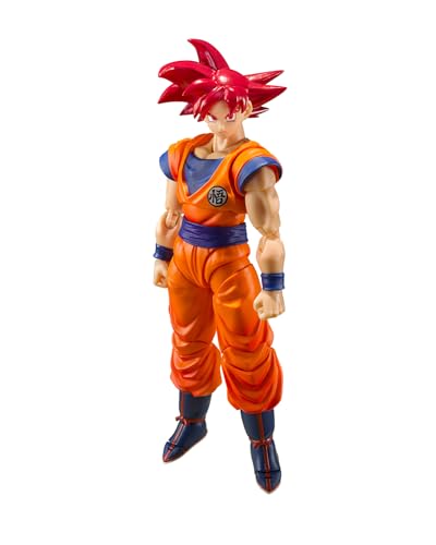 TAMASHII NATIONS - Dragon Ball Super – Super Saiyajin God Son Goku -Saiyan God of Virtue-, Bandai Spirits S.H.Figuarts Actionfigur von TAMASHII NATIONS