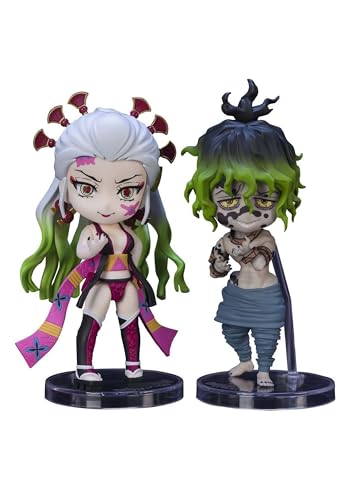 TAMASHII Nations BANDAI Demon Slayer - Daki & Gyutaro - Pack 2 Figurines Figuarts Mini 9cm von TAMASHII NATIONS