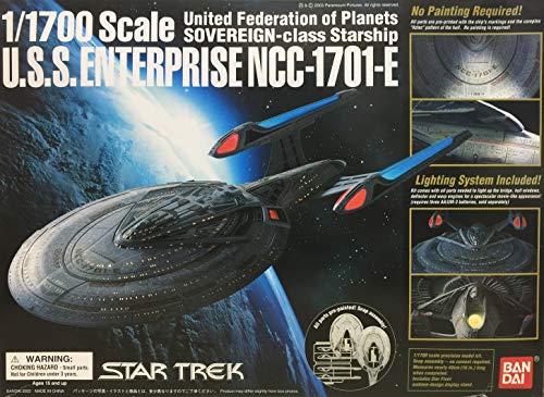 USS Enterprise NCC 1701E - STAR TREK Modell Bausatz - beleuchtet von BANDAI SPIRITS