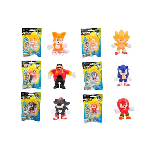 BANDAI Sonic the Hedgehog Miniatur-Figur, 6,5 cm, Mehrfarbig von BANDAI