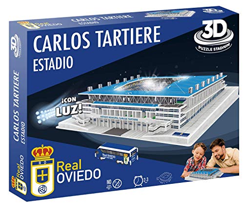 BANDAI Figura de acción EF-14092 Real Oviedo Puzzle 3D, farbig von BANDAI