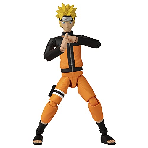 BANDAI - Anime Heroes - Naruto Shippuden - Anime Heroes Figur 17 cm - Naruto Uzumaki - Offizielle Naruto Lizenz - Gelenkige Naruto-Figur - Spielzeug für Kinder ab 4 Jahren - 36901 von BANDAI