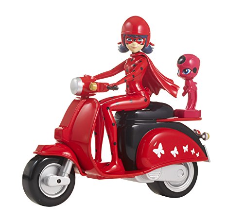 BANDAI 39880 Ladybug mit ihrem Scooter von BANDAI