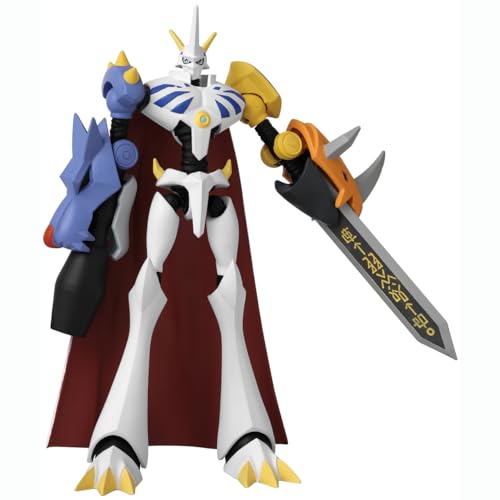 BANDAI - Anime-Helden - Digimon - 17 cm große Figur von Digimon Omegamon - 37702 von BANDAI