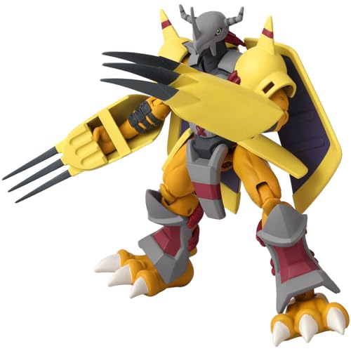 BANDAI - Anime-Helden - Digimon - 17 cm große Figur von Digimon WarGreymon - 37701 von BANDAI