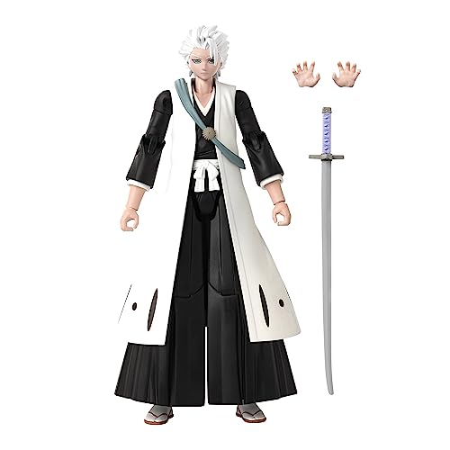 BANDAI – Anime Heroes - Bleach - Anime Heroes Figur 17 cm - Toshiro Hitsugaya - Actionfigur Bleach - Officielle Lizenz - 36973 von BANDAI