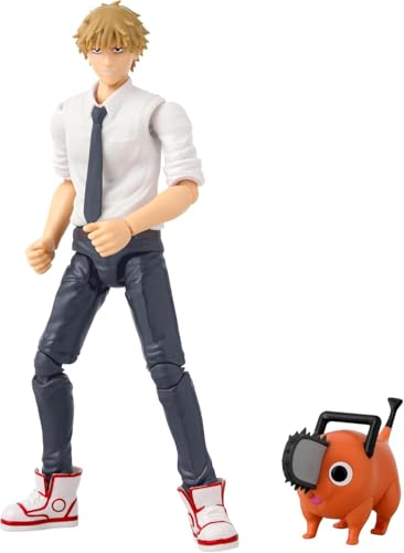 BANDAI - Anime Heroes - Chainsaw Man - Actionfigur Anime Heroes 17 cm - Denji - Gelenkfigur mit Zubehör - Manga-Figur - 37027 von BANDAI