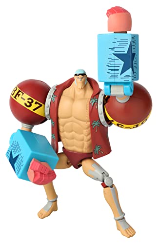 BANDAI – Anime Heroes - One Piece - Anime Heroes Figur 17 cm - Franky - 36938 von BANDAI